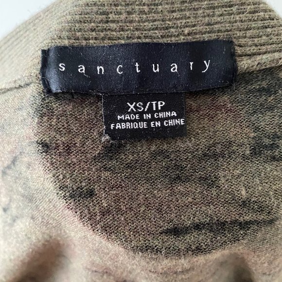 Sanctuary Relaxed Camo Sweater (XS) - Picture 9 of 11